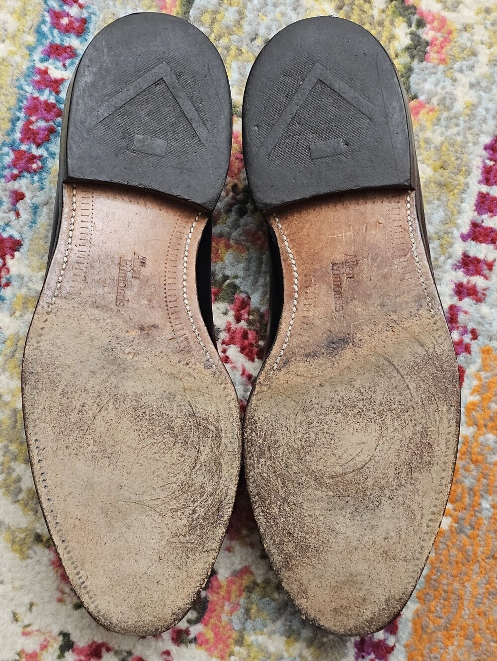 Allen Edmonds Manchester Shoes Mens Size 9 1/2 D Tassel Loafers Dress Shoes - Picture 13 of 14